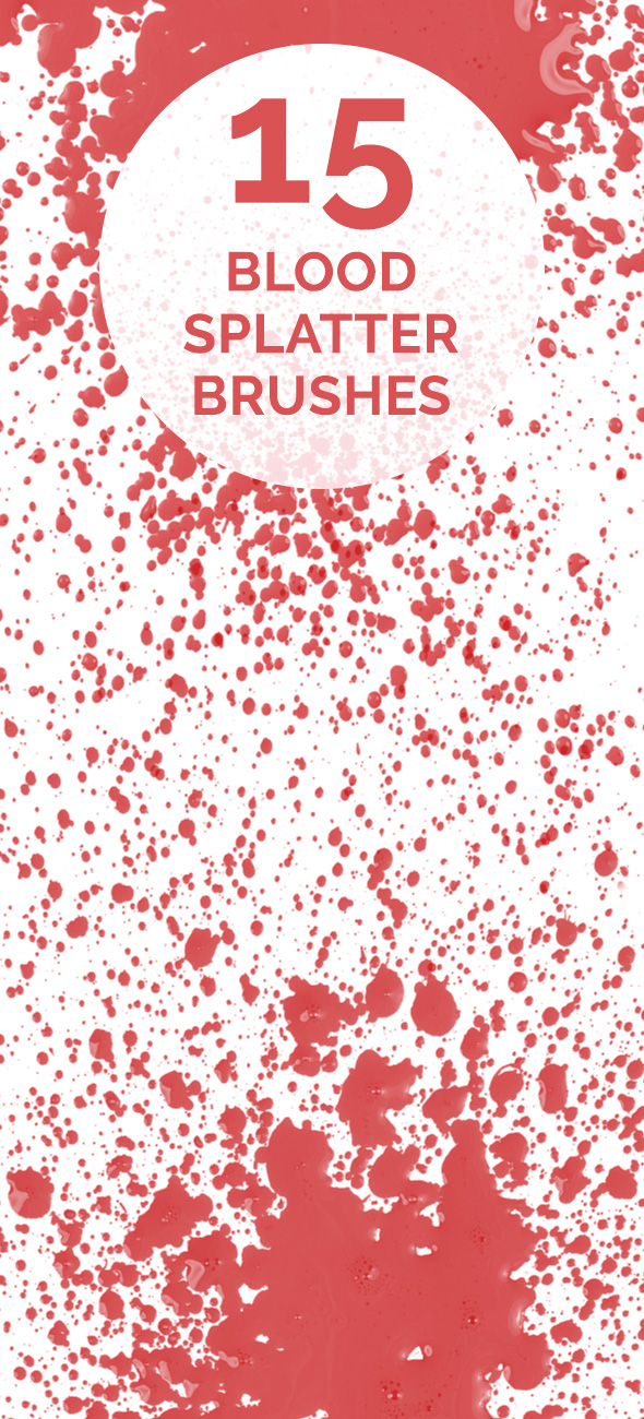 blood splatter brushes photoshop download